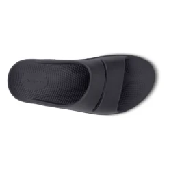 OOFOS OOahh Black Slide (Unisex) -Marlou Shoes Sales Shop 1100BLK 6