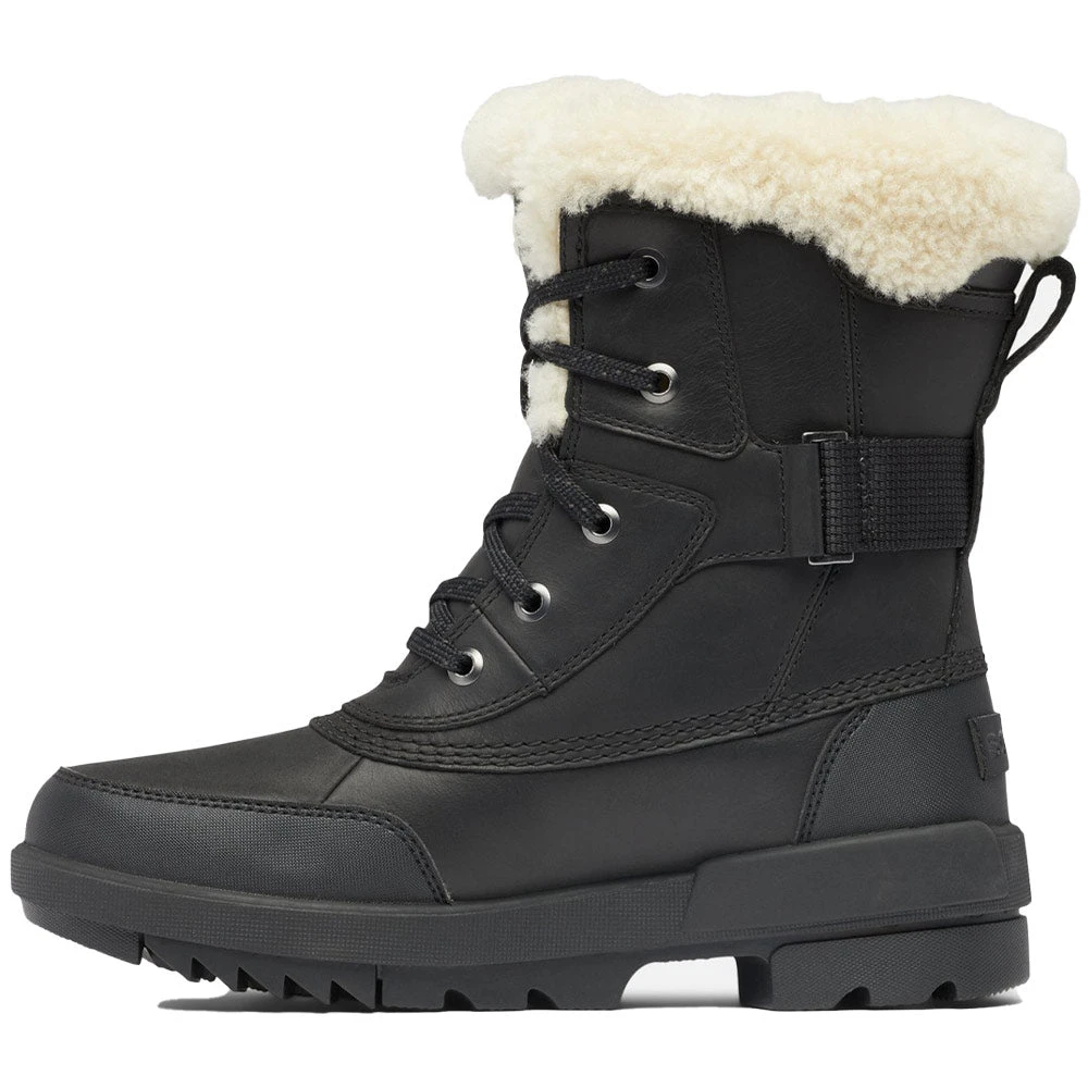 Sorel Tivoli™ IV Winter Parc Boot Velvet Black, Sea Salt Leather (Women's) 5 Sorel Tivoli™ IV Winter Parc Boot Velvet Black, Sea Salt Leather (Women's) - Image 3