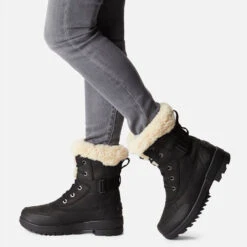 Sorel Tivoli™ IV Winter Parc Boot Velvet Black, Sea Salt Leather (Women's) 17 Sorel Tivoli™ IV Winter Parc Boot Velvet Black, Sea Salt Leather (Women's) -Marlou Shoes Sales Shop 1977881010 6
