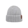 Superyellow Beam Icy Grey Merino Wool Beanie (Unisex) 2 Superyellow Beam Icy Grey Merino Wool Beanie (Unisex) -Marlou Shoes Sales Shop 2190 10