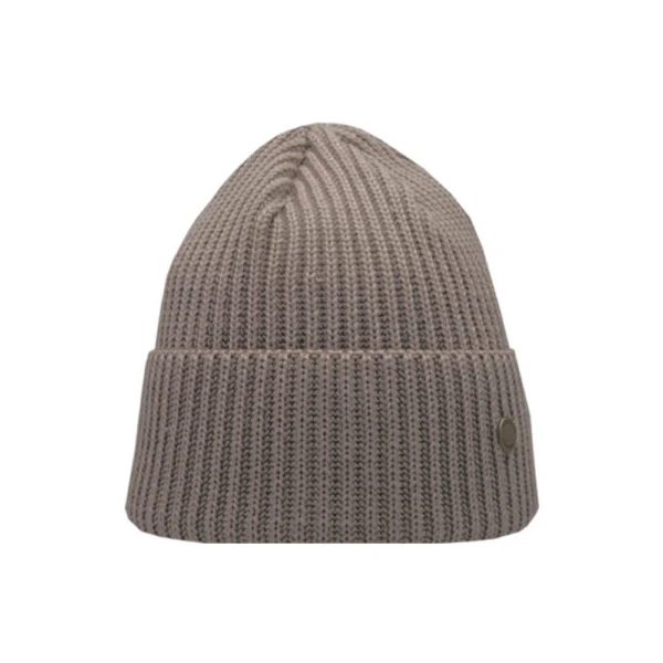 Superyellow Hannah Beige Merino Wool Beanie (Unisex) 3 Superyellow Hannah Beige Merino Wool Beanie (Unisex)