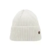 Superyellow Hannah Off-White Merino Wool Beanie (Unisex) -Marlou Shoes Sales Shop 2214 13