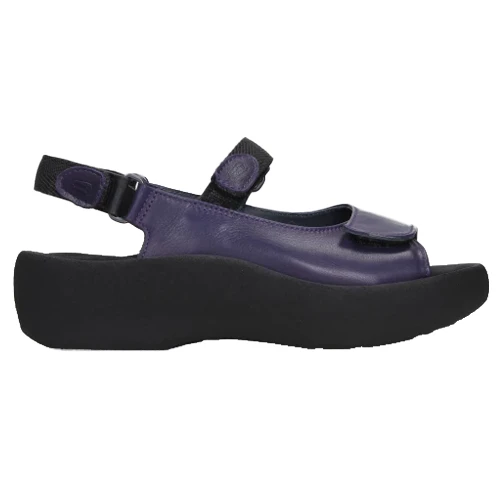 Wolky Jewel Purple Leather Sandal (Women's) 3 Wolky Jewel Purple Leather Sandal (Women's)