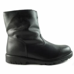 Toe Warmers Track Waterproof Boot Black Leather (Men's) -Marlou Shoes Sales Shop 3887B20 side