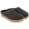 Haflinger GZL Slipper Clog Charcoal (Women's & Men's) -Marlou Shoes Sales Shop 71300177