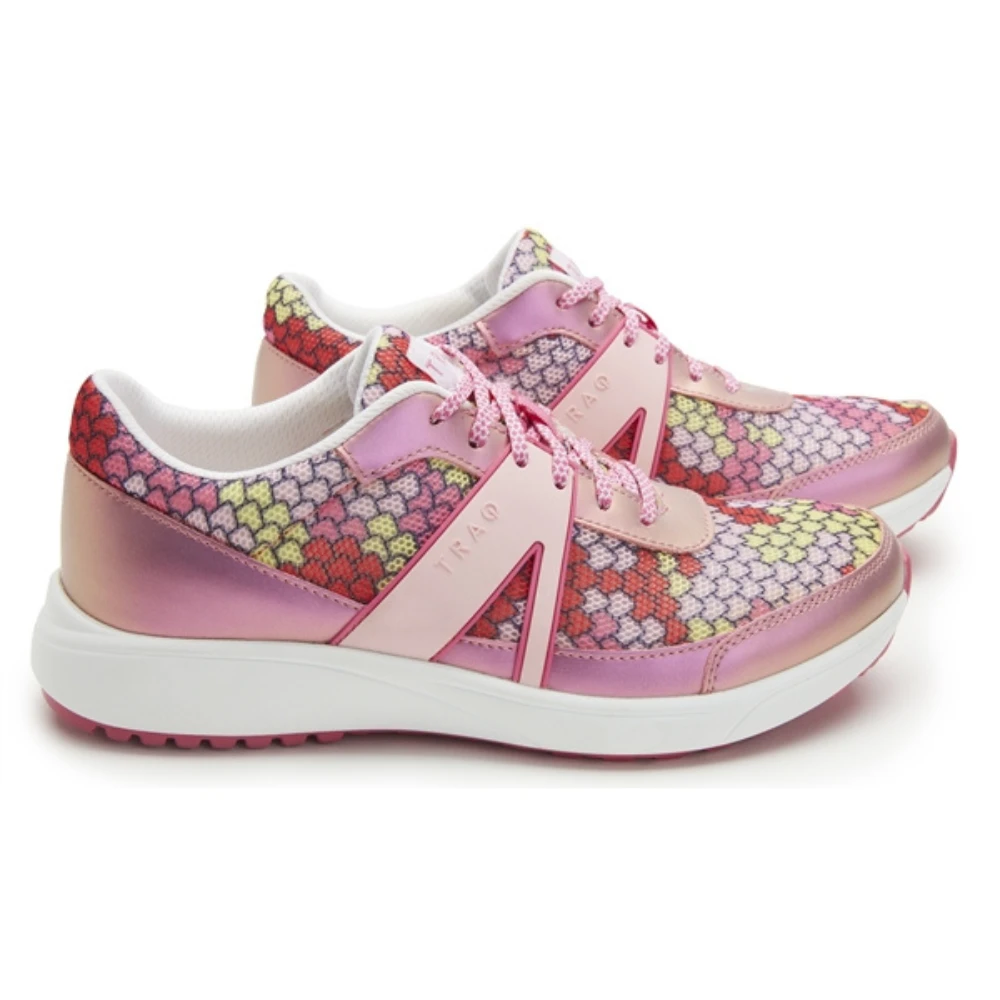 TRAQ® By Alegria Qarma 2 Honeycomb Pink Sneaker (Women's) 6 TRAQ® By Alegria Qarma 2 Honeycomb Pink Sneaker (Women's) - Image 4