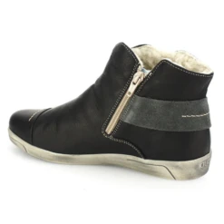 Cloud Footwear Aline Black Wool Lining Boot (Women's) 9 Cloud Footwear Aline Black Wool Lining Boot (Women's) -Marlou Shoes Sales Shop ALINEBLK 1