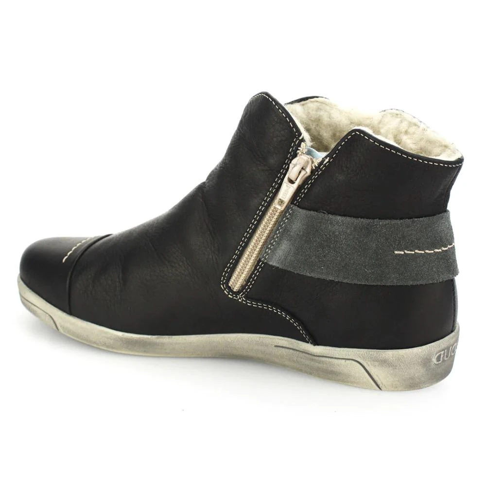 Cloud Footwear Aline Black Wool Lining Boot (Women's) 5 Cloud Footwear Aline Black Wool Lining Boot (Women's) - Image 3