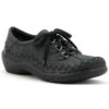 Ziera Allsorts Black Trooper Nubuck (Women's) -Marlou Shoes Sales Shop AllsoBLK1