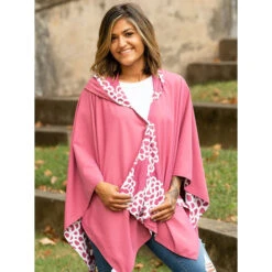 RAINRAPS RainRap Hooded Berry & Berry Clouds (Women's)