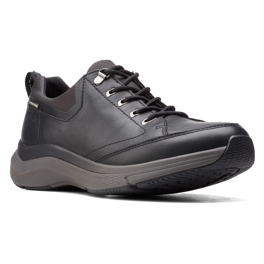 Clarks Wave 2.0 Vibe Black Leather (Men's) 3 Clarks Wave 2.0 Vibe Black Leather (Men's)