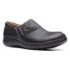 Clarks Un Loop Ave Slip-On Black Leather (Women's) -Marlou Shoes Sales Shop Blk 2 77d9eb18 3437 458f a731 f19cf5ad9d3f