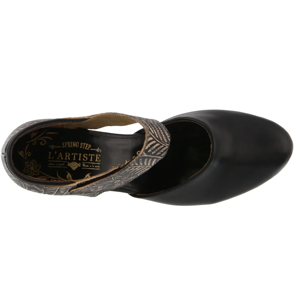 L'Artiste By Spring Step Toolie Black Leather (Women's) 5 L'Artiste By Spring Step Toolie Black Leather (Women's) - Image 3