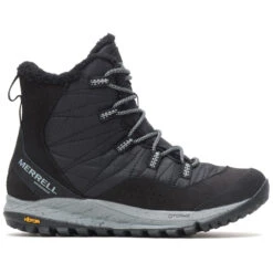 Merrell Antora Sneaker Boot Waterproof Black (Women's) -Marlou Shoes Sales Shop Blk 3 ad1575ec 2655 426a afde 396889d4a909