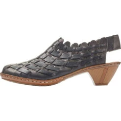 Rieker Sina 78 Slingback Heel Black (Women's) 11 Rieker Sina 78 Slingback Heel Black (Women's) -Marlou Shoes Sales Shop Blk 3 cc5ac1f8 8f64 407c b436 7a0f913c968b