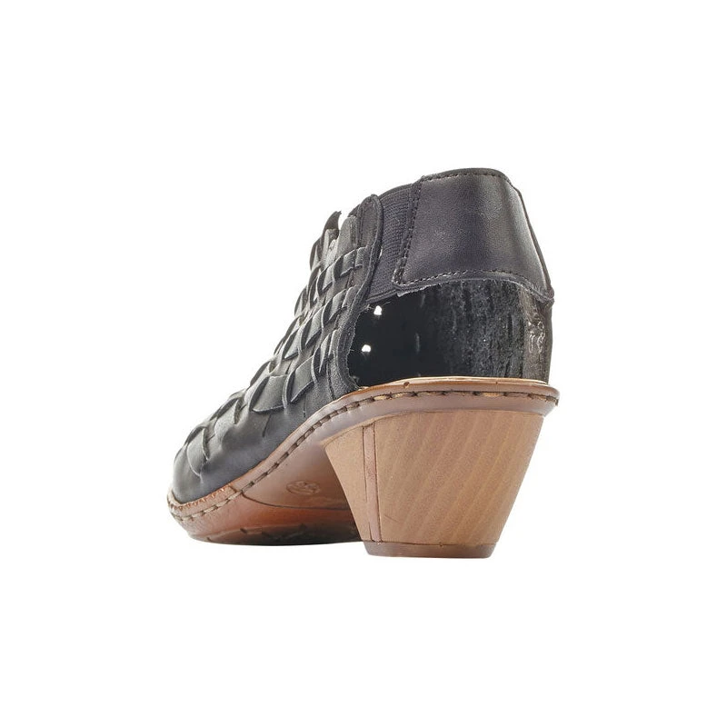 Rieker Sina 78 Slingback Heel Black (Women's) 6 Rieker Sina 78 Slingback Heel Black (Women's) - Image 4