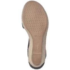 Rieker Fanni H6 Wedge Sandal Black (Women's) -Marlou Shoes Sales Shop Blk 6 a1e10321 81fa 49c8 930c e35c28048f2b