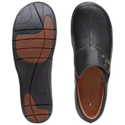 Clarks Un Loop Ave Slip-On Black Leather (Women's) -Marlou Shoes Sales Shop Blk 7 63475d45 77c1 4958 b81b 1fc29cf89725