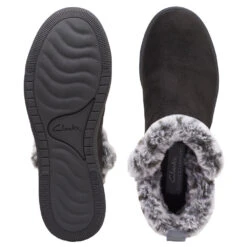 Clarks Breeze Fur Bootie Black (Women's) -Marlou Shoes Sales Shop Blk 7 8eae25c1 52ee 417d 84d8 09f423689e26
