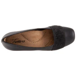 Trotters Samantha Black Gem (Women's) -Marlou Shoes Sales Shop BlkGem 6