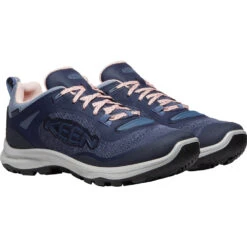 Keen Terradora Flex Waterproof Hiking Shoe Vintage Indigo/Peachy (Women's) -Marlou Shoes Sales Shop Blu 4 daeb025c b49b 45d2 9f14 02c797c91e4e