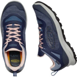 Keen Terradora Flex Waterproof Hiking Shoe Vintage Indigo/Peachy (Women's) -Marlou Shoes Sales Shop Blu 5 3f1bae15 1599 4db7 8d4c cf7b517dcbd5