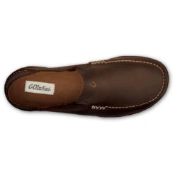 OluKai Moloā Slip-On Dark Wood/Dark Java (Men's) -Marlou Shoes Sales Shop Brn 3 10d1f3b8 0c57 4930 b21b 3eb977f93141