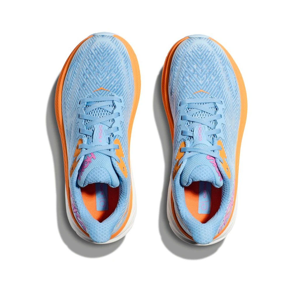 Hoka One One Hoka Clifton 9 Running Shoe Airy Blue/Ice Water (Women's) 4 Hoka One One Hoka Clifton 9 Running Shoe Airy Blue/Ice Water (Women's) - Image 2