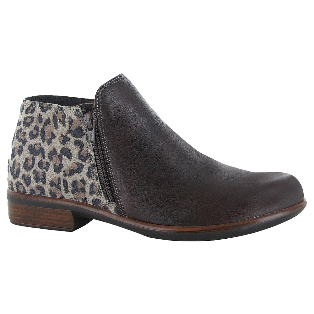 Naot Helm Bootie Cheetah Brown (Women's) 3 Naot Helm Bootie Cheetah Brown (Women's)
