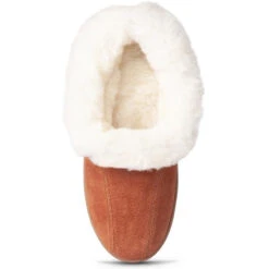 Old Friend Juliet Slipper Dark Chestnut II Suede (Women's) -Marlou Shoes Sales Shop ChestII 4