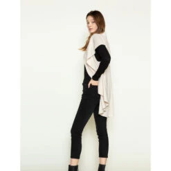 Look By M Basic Shawl Vest Cream -Marlou Shoes Sales Shop Cream 3