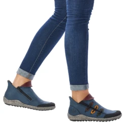 Rieker Z7582 Liv Royal Blue Shootie (Women's) -Marlou Shoes Sales Shop D1A7301 8 cc489528 66be 40ed 9a3a ff85c7310e67