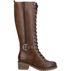 Remonte D1A74-22 Aida Tall Leather Chestnut Boot (Women's) -Marlou Shoes Sales Shop D1A7422 12
