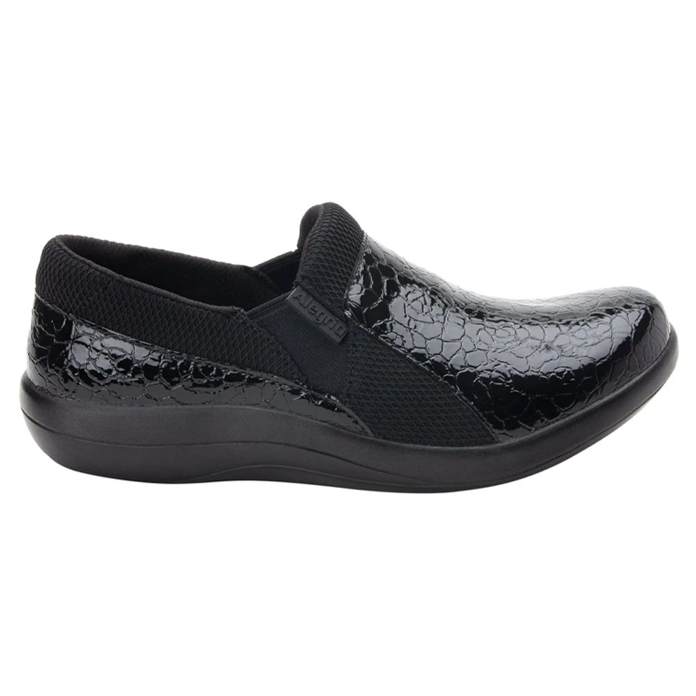 Alegria Duette Slip-On Shoe Flourish Black Patent (Women's) 5 Alegria Duette Slip-On Shoe Flourish Black Patent (Women's) - Image 3