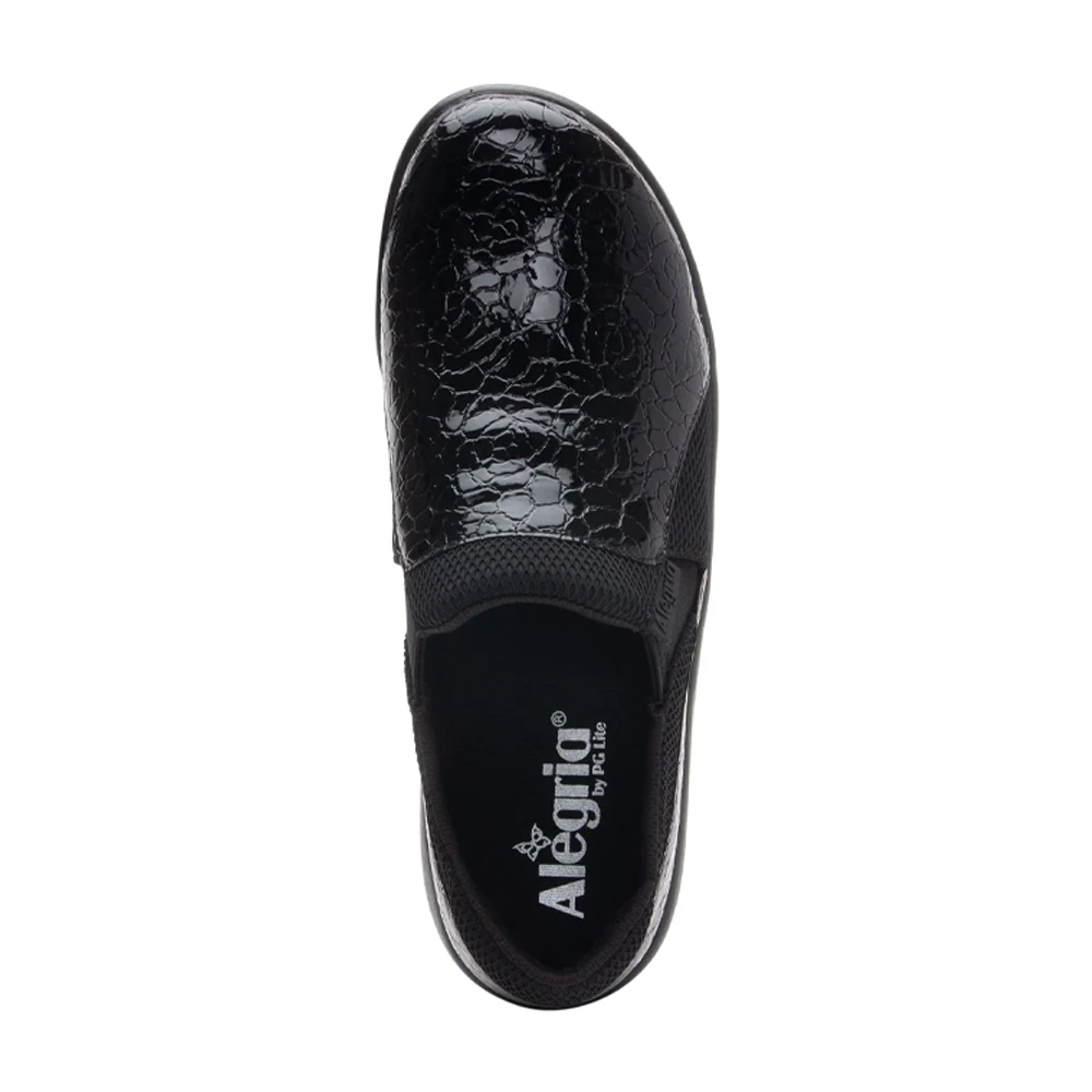 Alegria Duette Slip-On Shoe Flourish Black Patent (Women's) 7 Alegria Duette Slip-On Shoe Flourish Black Patent (Women's) - Image 5