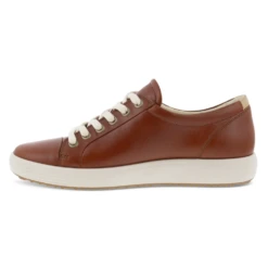 Ecco Soft 7 Cognac Leather Sneaker (Women's) 14 Ecco Soft 7 Cognac Leather Sneaker (Women's) -Marlou Shoes Sales Shop EccoCogna 4