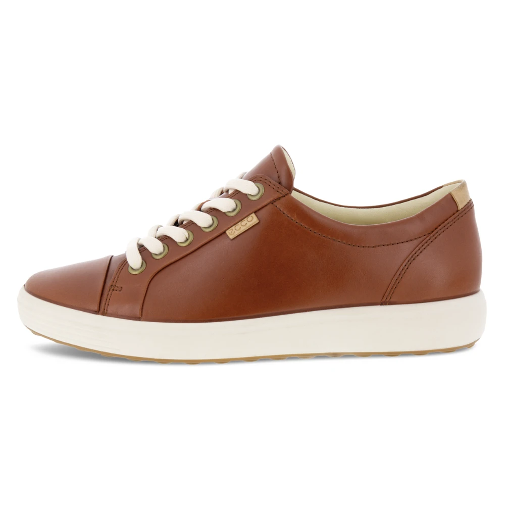 Ecco Soft 7 Cognac Leather Sneaker (Women's) 6 Ecco Soft 7 Cognac Leather Sneaker (Women's) - Image 4