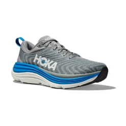 Hoka One One Hoka Gaviota 5 Limestone/Diva Blue Running Shoe (Men's) -Marlou Shoes Sales Shop GAVIOTA5LDVB M 6