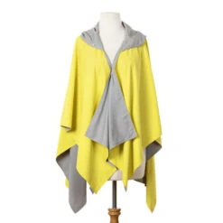 RAINRAPS RainRap Hooded Yellow & Grey (Women's) 9 RAINRAPS RainRap Hooded Yellow & Grey (Women's) -Marlou Shoes Sales Shop GryYel 2