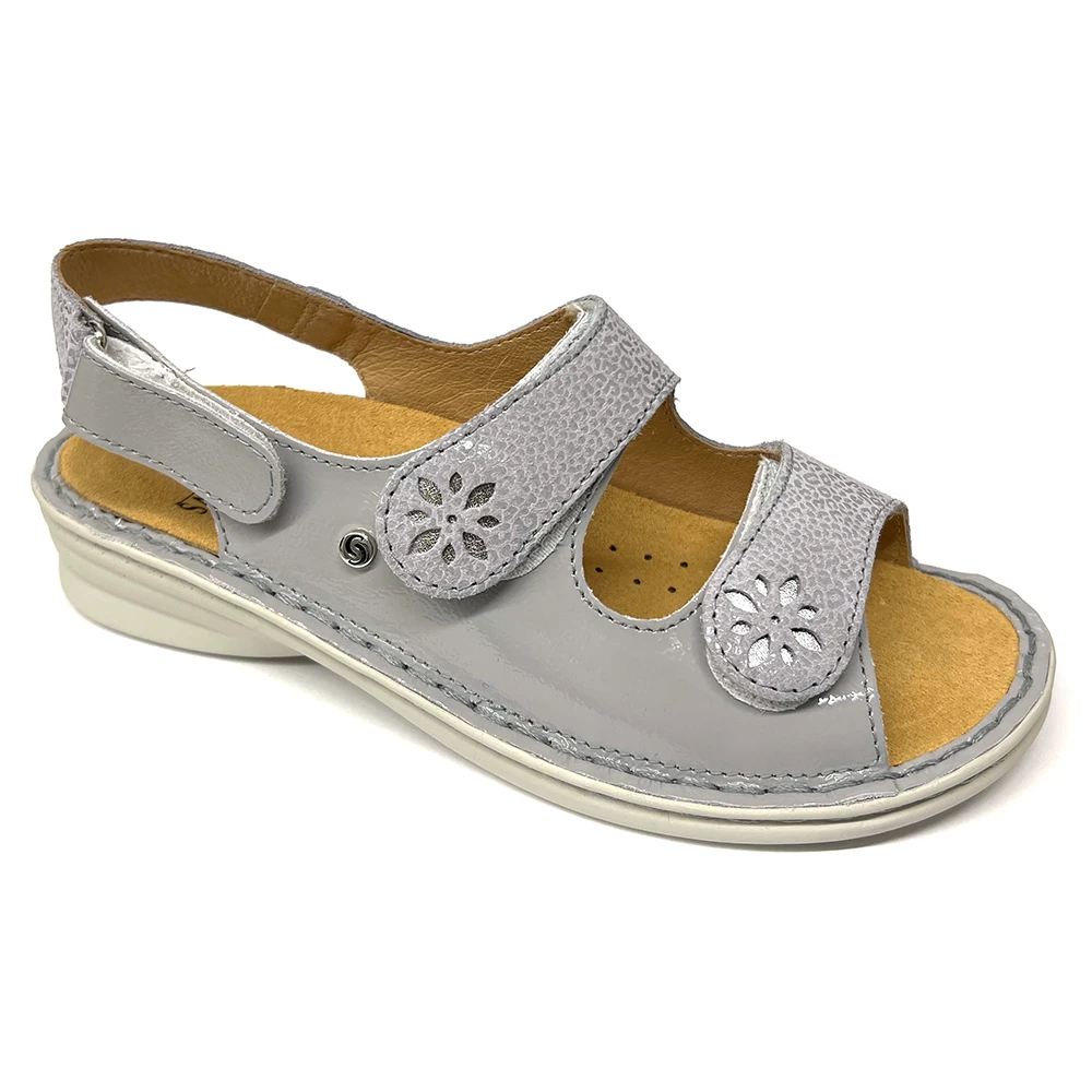 Sabatini Alie Sandal Perla Microleo/Naplack (Women's) 3 Sabatini Alie Sandal Perla Microleo/Naplack (Women's)