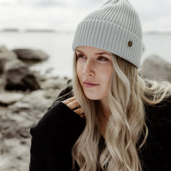 Superyellow Hannah Vanilla Merino Wool Beanie (Unisex) 4 Superyellow Hannah Vanilla Merino Wool Beanie (Unisex) - Image 2