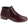 Naot Helm Bootie Bordeaux Leather/Nubuck (Women's) -Marlou Shoes Sales Shop Helm Burg