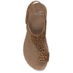 Dansko Reece Sandal Leopard (Women's) -Marlou Shoes Sales Shop Leo 5