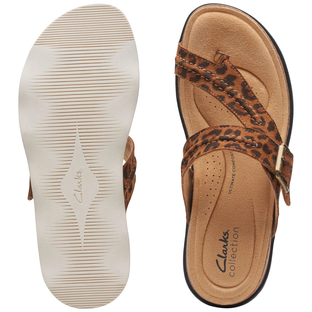 Clarks Brynn Madi Sandal Leopard Leather (Women's) 9 Clarks Brynn Madi Sandal Leopard Leather (Women's) - Image 7