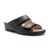 Finn Comfort Jamaica Sandal Black Nappa Leather (Women's) 1 Finn Comfort Jamaica Sandal Black Nappa Leather (Women's) -Marlou Shoes Sales Shop MAR00035
