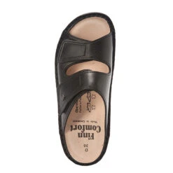 Finn Comfort Jamaica Sandal Black Nappa Leather (Women's) -Marlou Shoes Sales Shop MAR00035D