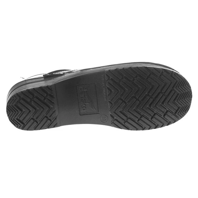 Dansko Professional Black Cabrio Clog Black Leather (Women's) 8 Dansko Professional Black Cabrio Clog Black Leather (Women's) - Image 6