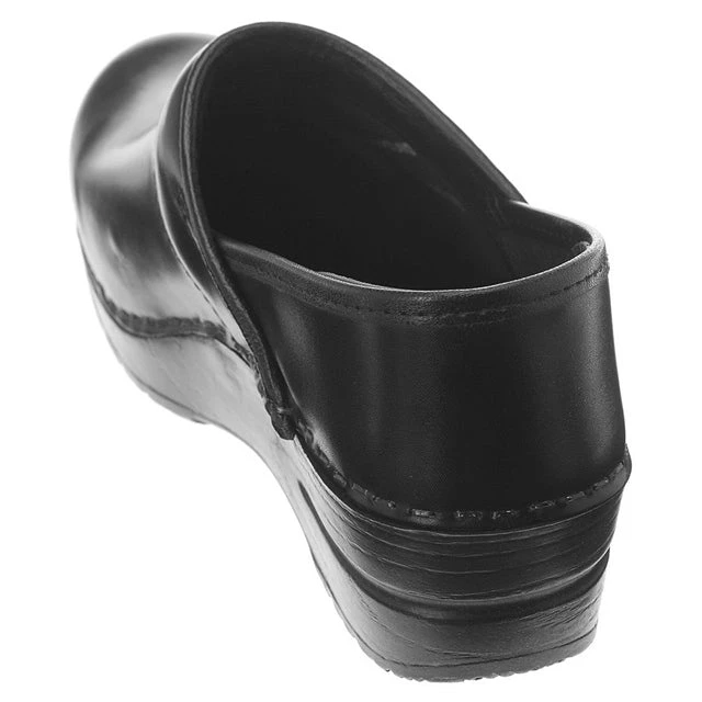 Dansko Professional Black Cabrio Clog Black Leather (Women's) 5 Dansko Professional Black Cabrio Clog Black Leather (Women's) - Image 3