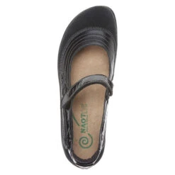 Naot Kirei Black Madras Leather/Suede/Patent (Women's) -Marlou Shoes Sales Shop MAR00641D