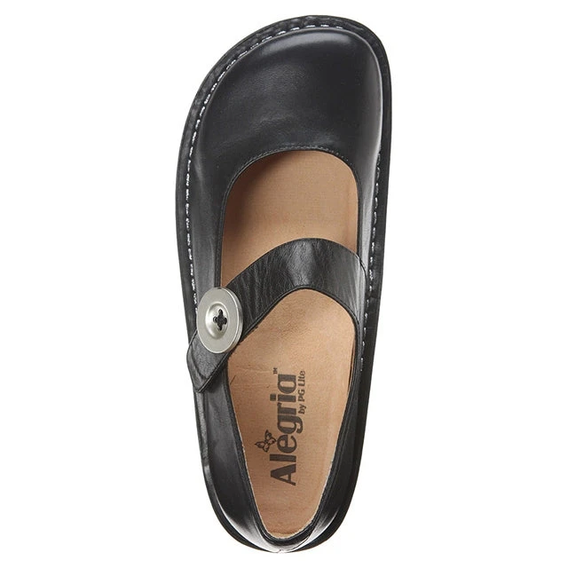 Alegria Paloma Mary Jane In Black Nappa (Women's) 6 Alegria Paloma Mary Jane In Black Nappa (Women's) - Image 4